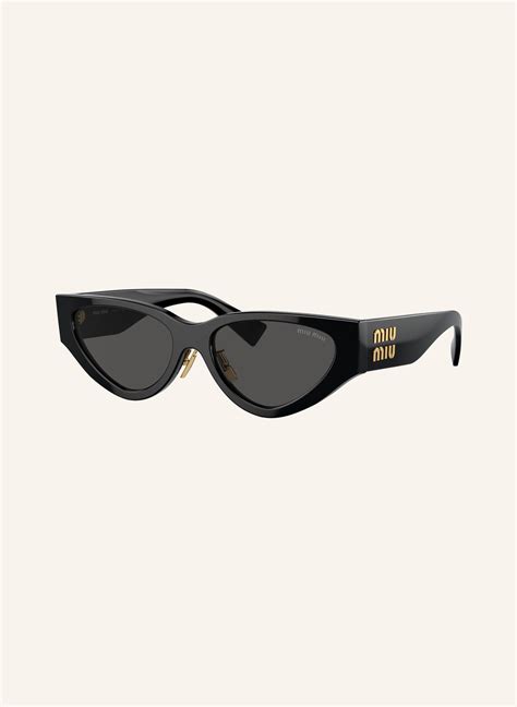 miu miu mu 03zs 1ab5s0|Miu Miu MU 03ZS Sunglasses 1AB5S0 Black .